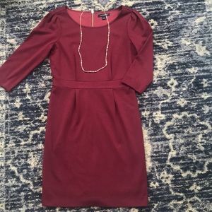 Gorgeous Bordeaux office ready dress